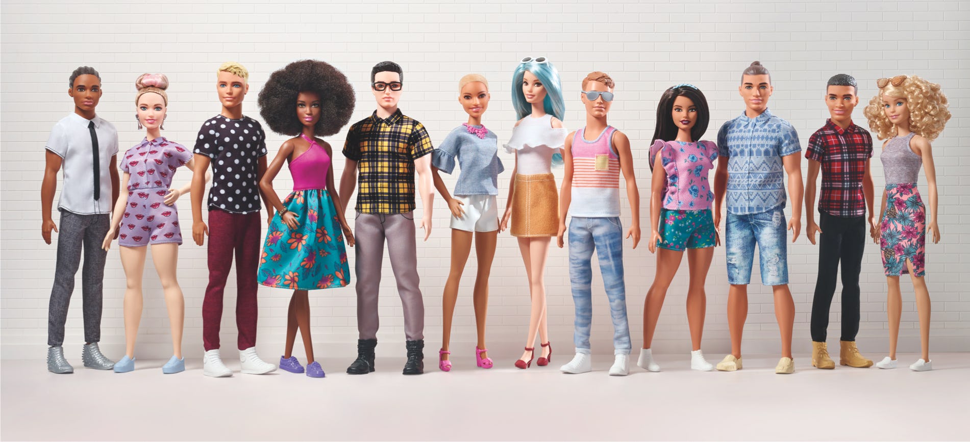 barbie fashionista line