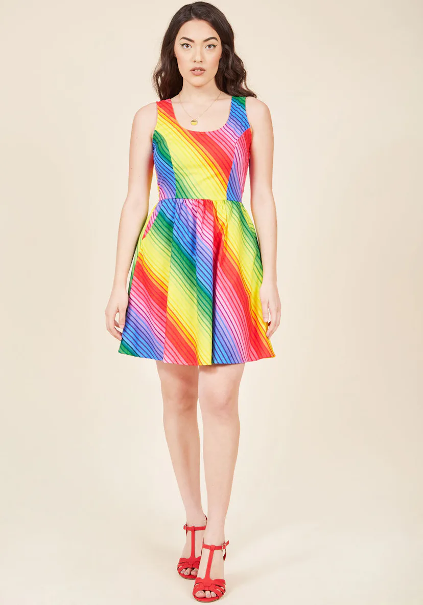 Modcloth Rainbow What To Wear For Pride 2017, No Matter Which Colorful Shenanigans You ...