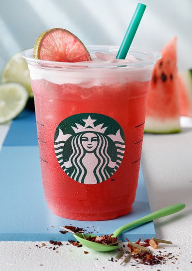This Starbucks Watermelon Drink Sounds Refreshing AF, But Getting It