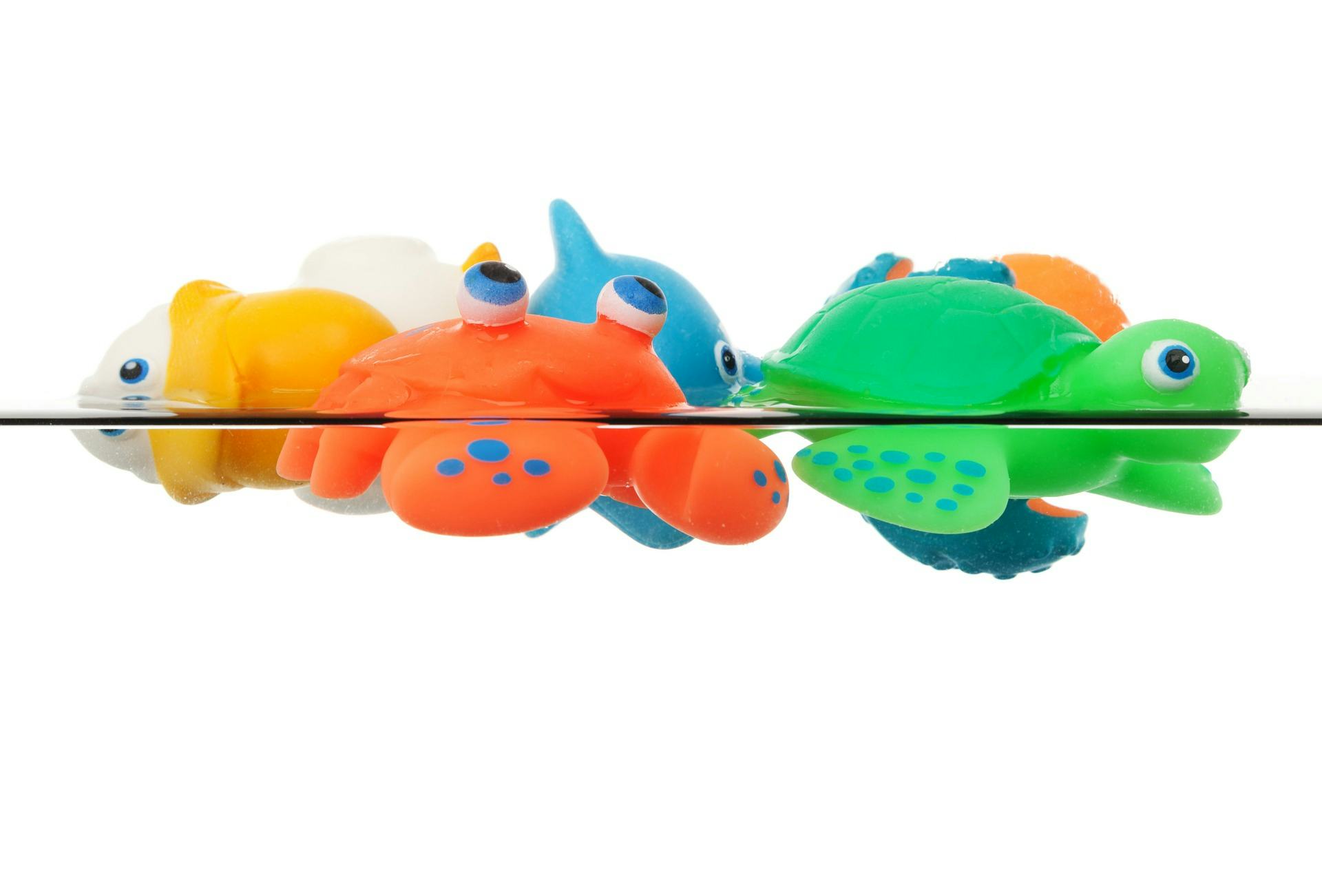 non molding bath toys