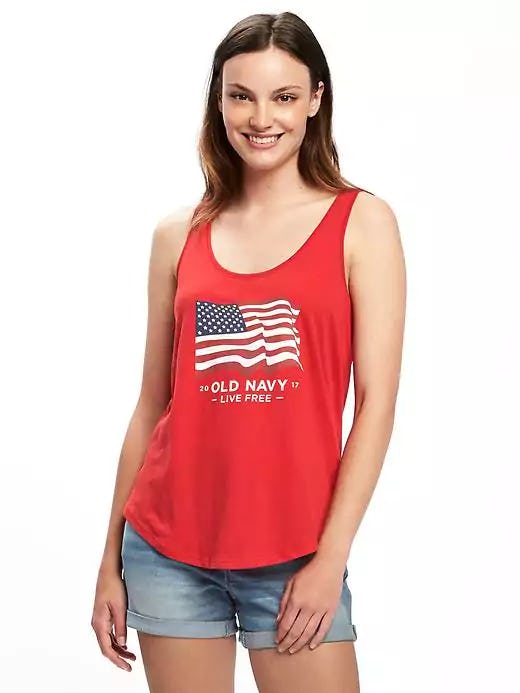Old Navy's 2017 Flag Tees Are Here For All Of Your Patriotic Celebrations