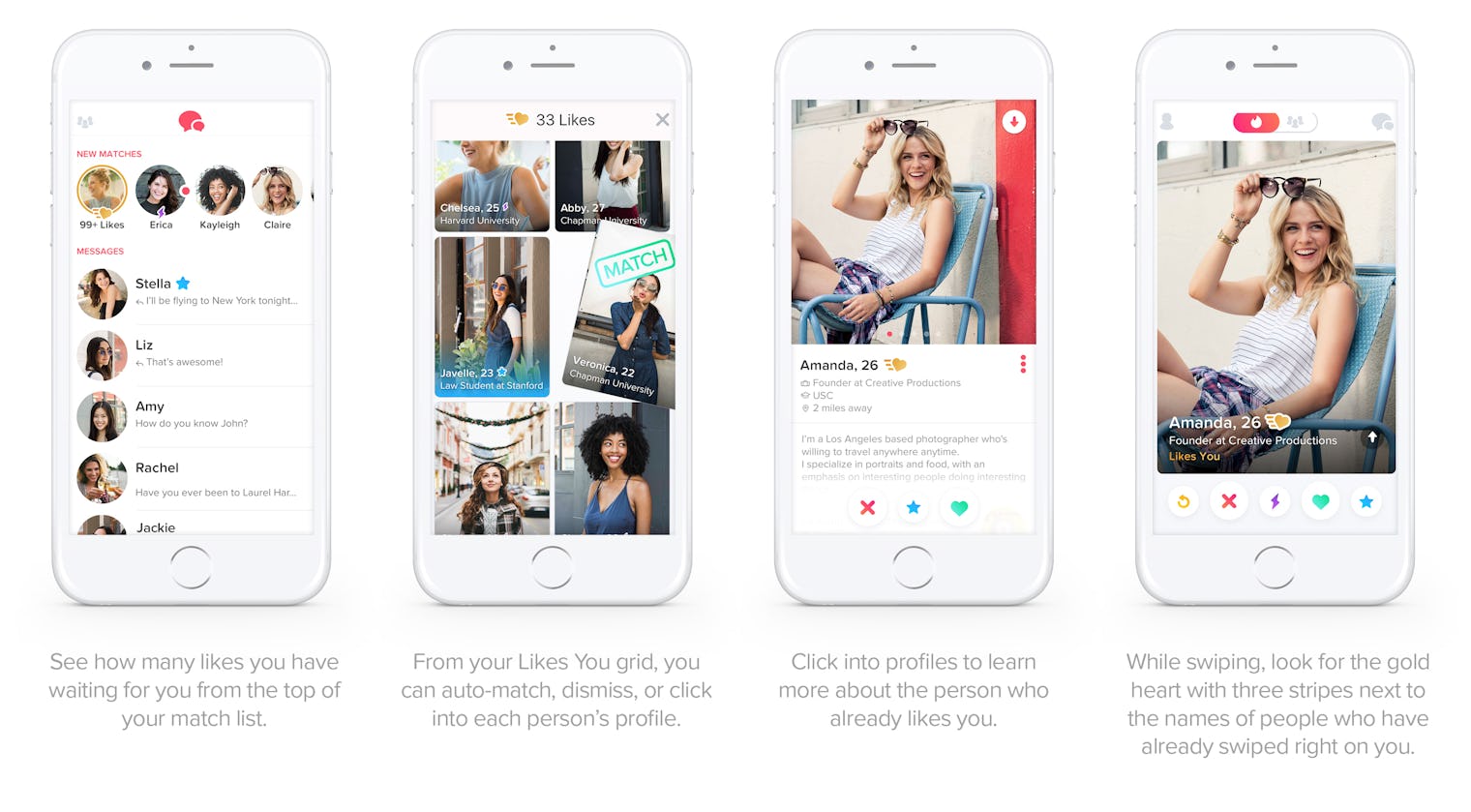 What Is Tinder Gold? You Can See Who Likes You Through The App's New