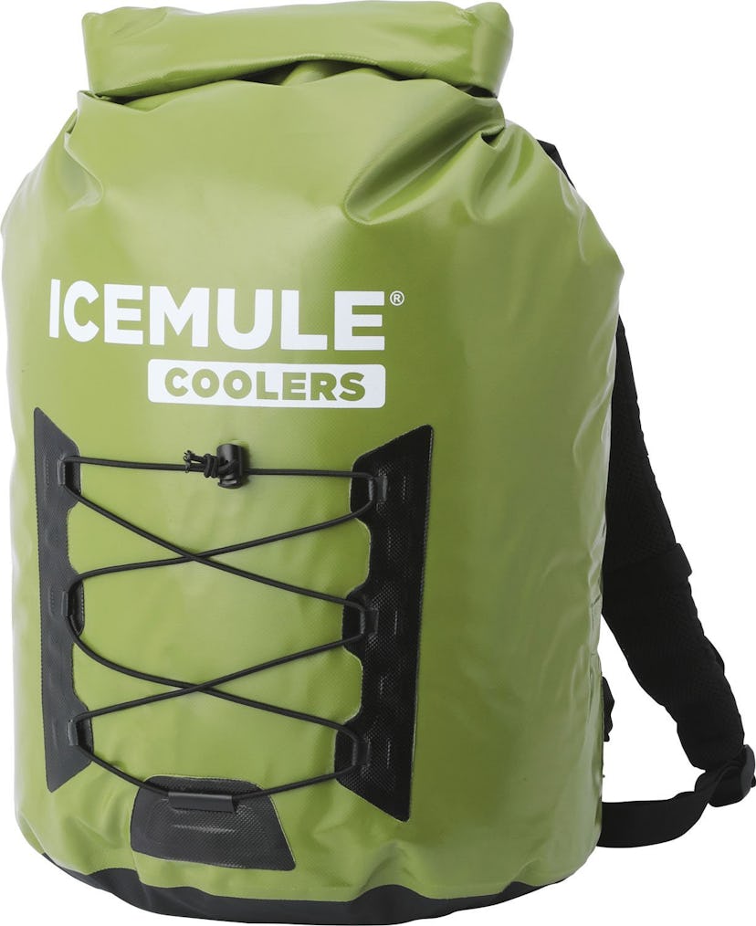 Easy-to-carry olive green bag, IceMule Pro Cooler 