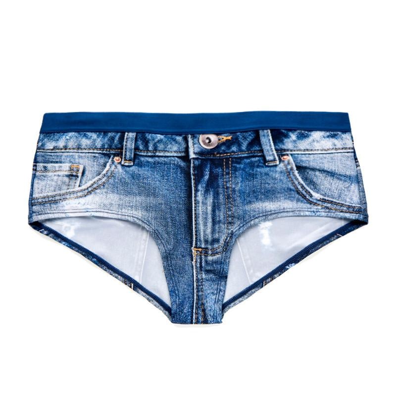 These Underwear Look Exactly Like Jeans Or Are They Jeans That Look  Exactly Like Underwear?