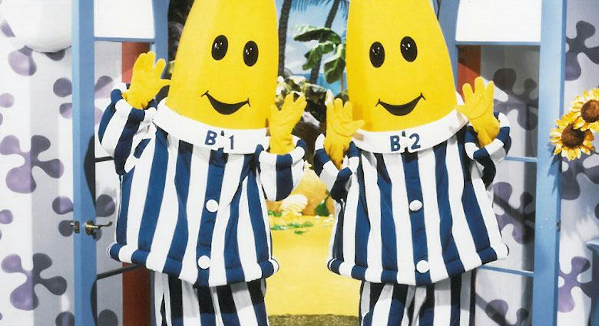 Featured image of post Original Bananas In Pyjamas Characters Bananas in pyjamas is an australian childrens television show that premiered on 20 july 1992 on abc it has since become syndicated in many different the main characters are two anthropomorphic bananas named b1 and b2