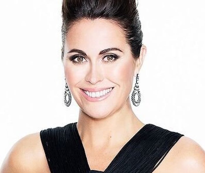 Housewife from Auckland, Angela Stone, posing for a photo