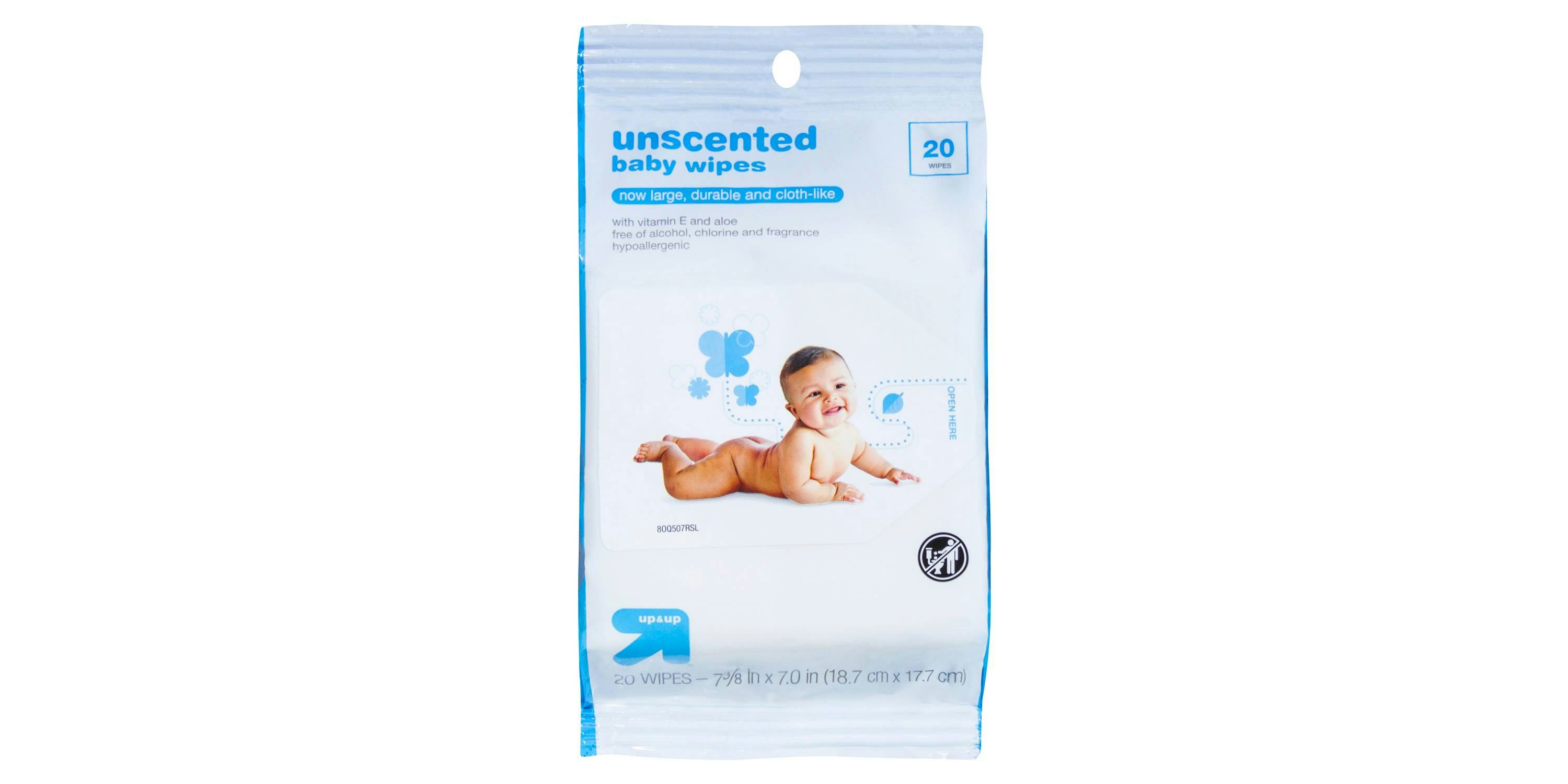 unscented baby wipes target