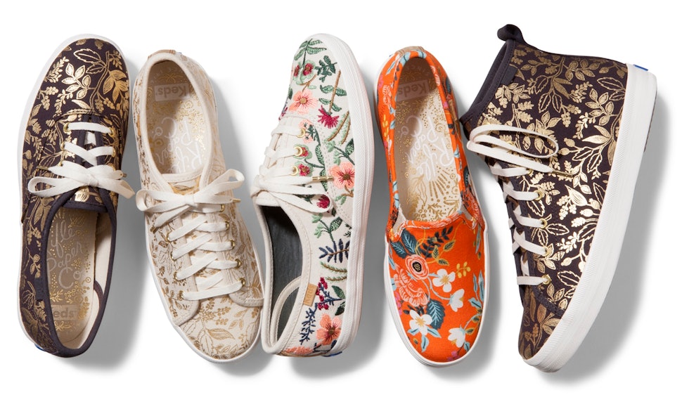 Photos Of Keds' New Rifle Paper Co Collection Will Make You Want A Pair ASAP