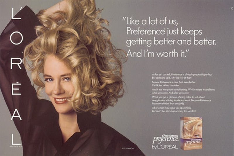 L Oreal S Because You Re Worth It Origin Story Is Feminist As Hell