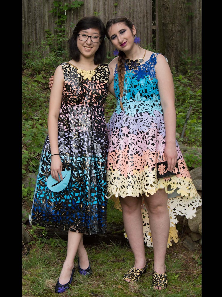 These Prom Dresses Made Out Of Duck Tape Will Totally Blow Your Mind