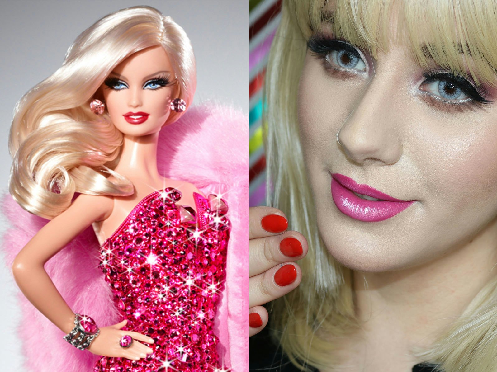 ok google barbie makeup