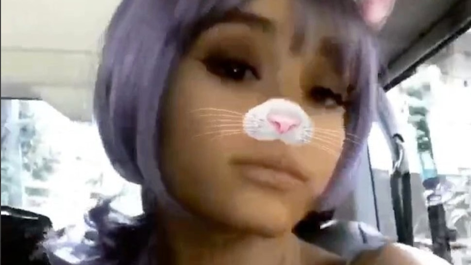 Is Ariana Grande S Purple Hair Real It D Be Her Most Major Hair