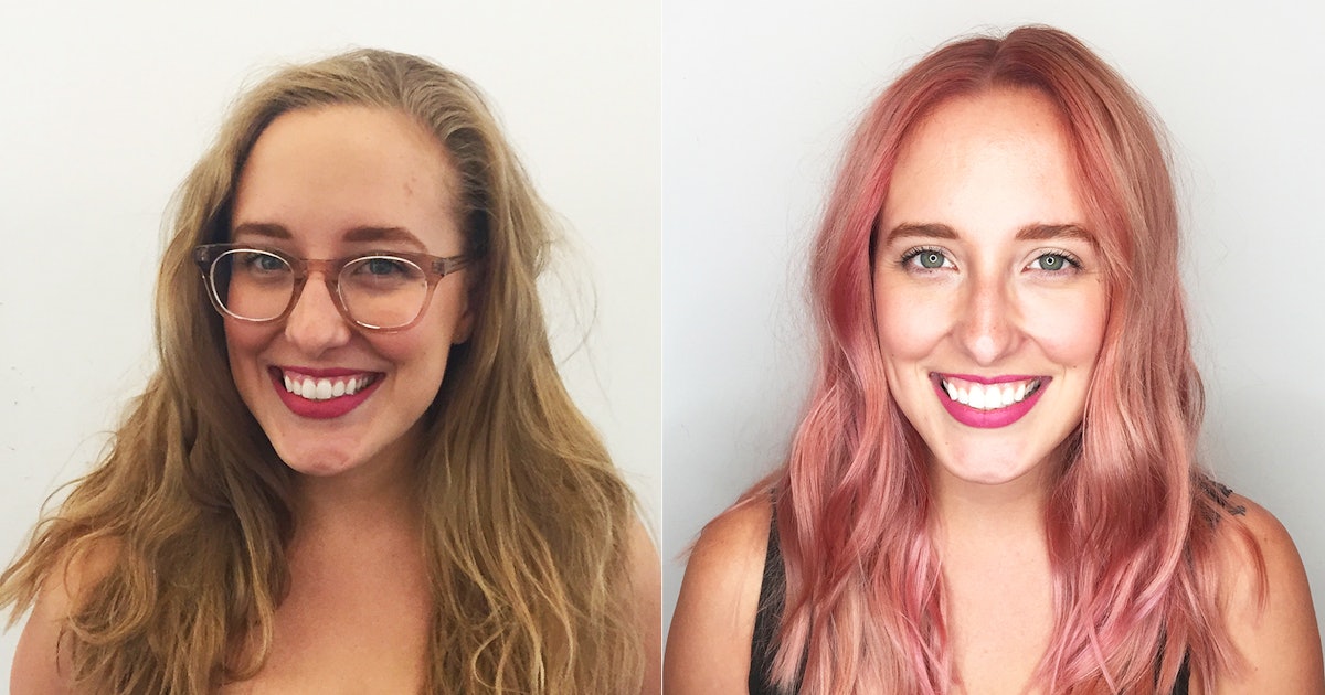 How To Dye Virgin Hair Millennial Pink Without Completely Trashing It