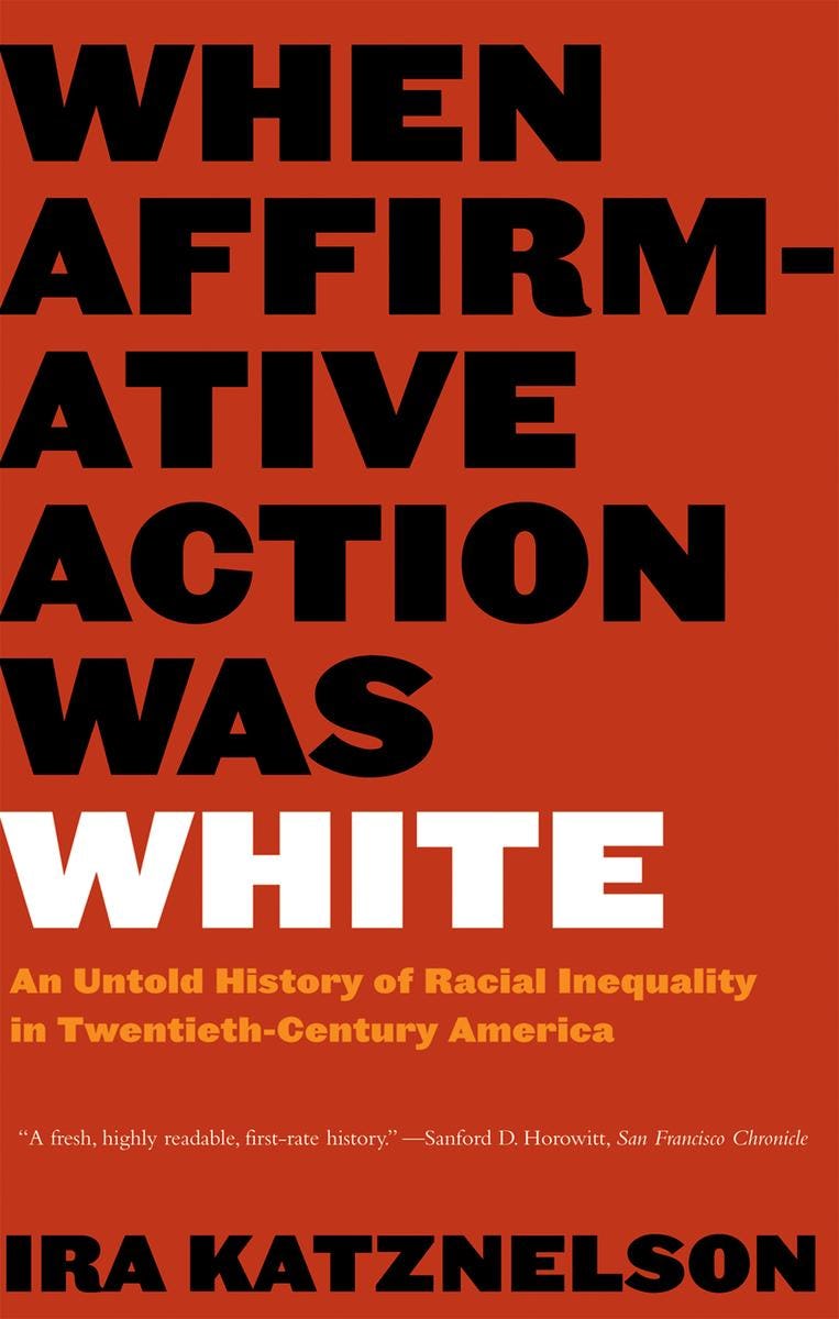 when affirmative action was white book when affirmative action was white book