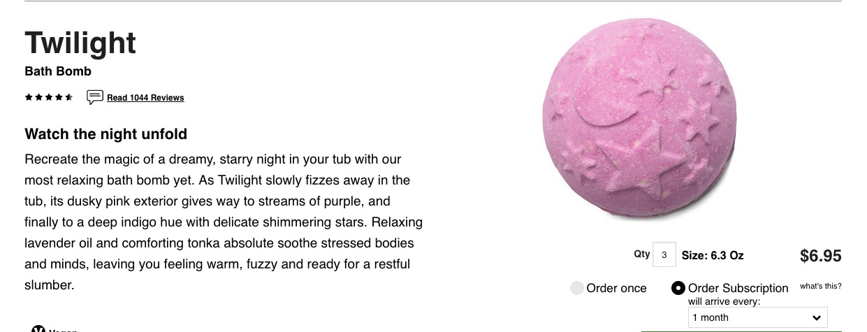 lush bath bomb names