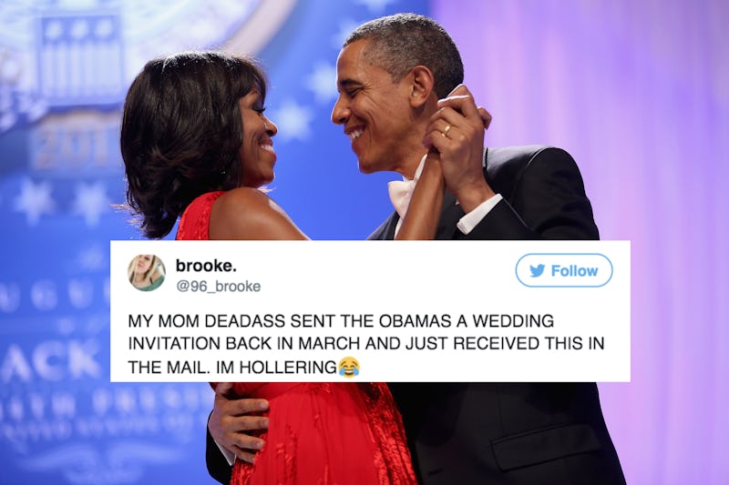 This Woman Invited The Obamas To Her Wedding, And They Actually Replied This Woman Invited The Obamas To Her Wedding, And They Actually Replied