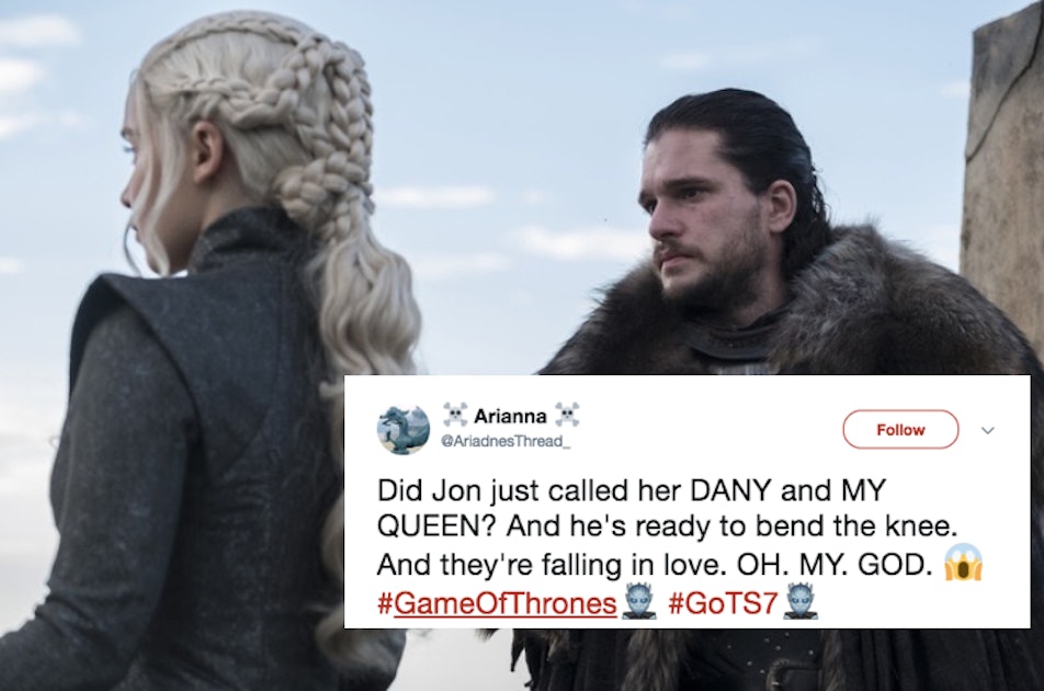 Jon Snow Calling Daenerys My Queen On Game Of Thrones Has All Of Twitter Freaking Out