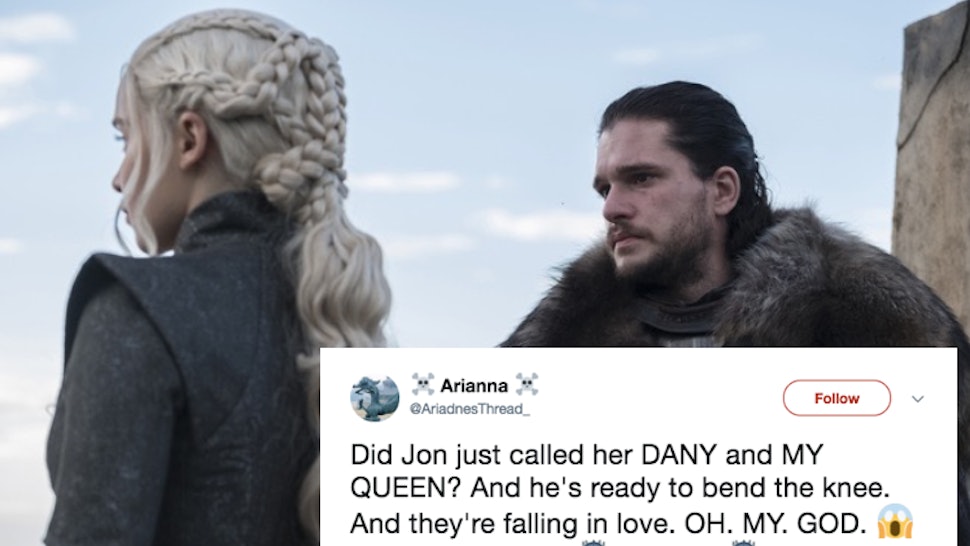 Jon Snow Calling Daenerys My Queen On Game Of Thrones Has All