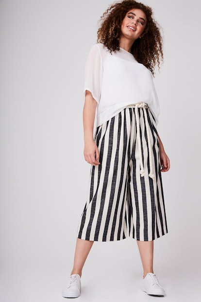 37 Plus Size Cropped Wide Leg Pants That Ll Make Your Summer To Fall Transition A Breeze