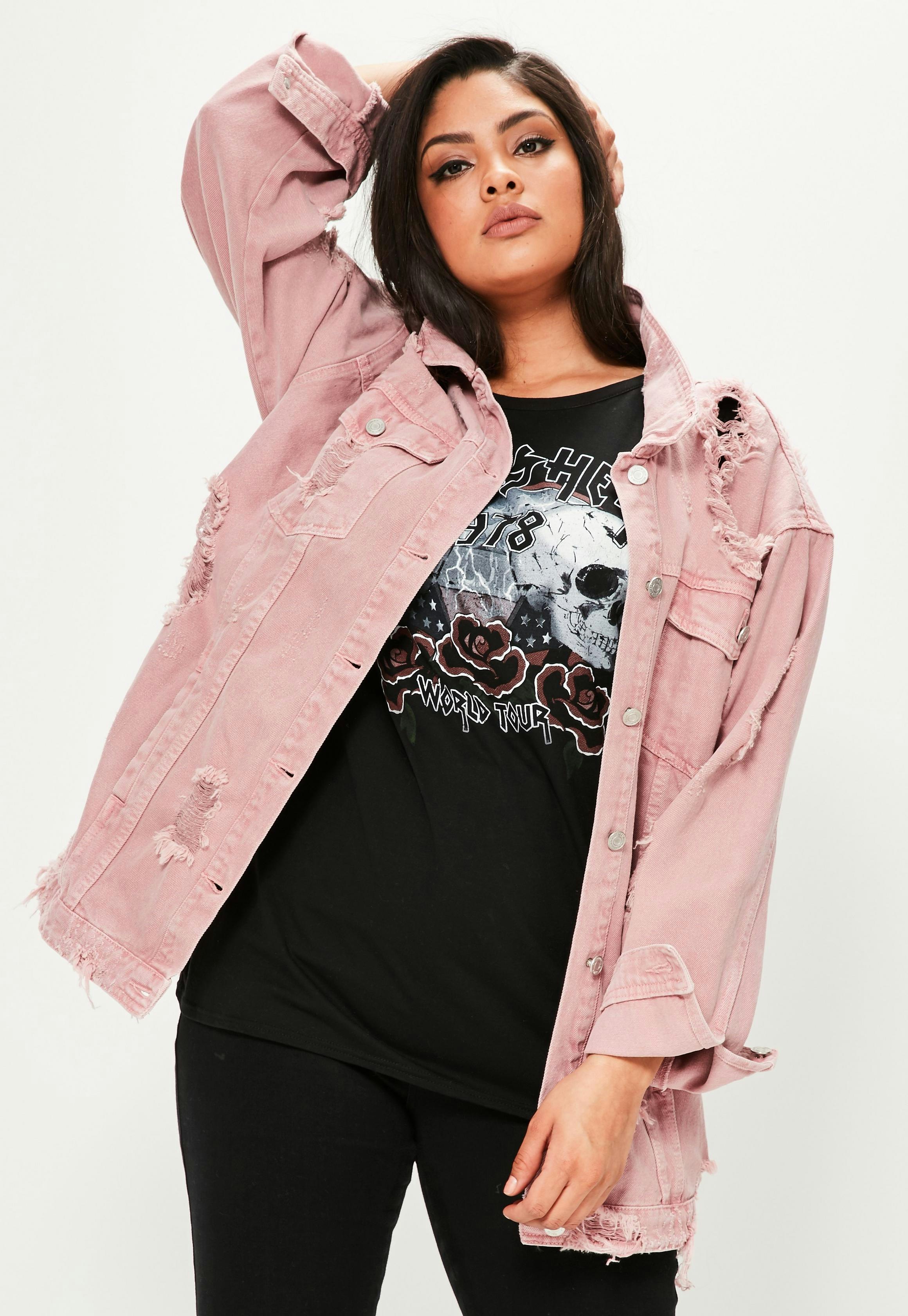 jean jacket outfits plus size