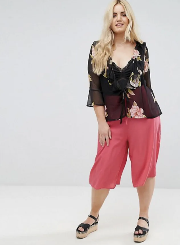 Tuscany (Plus Size) Cropped Pants