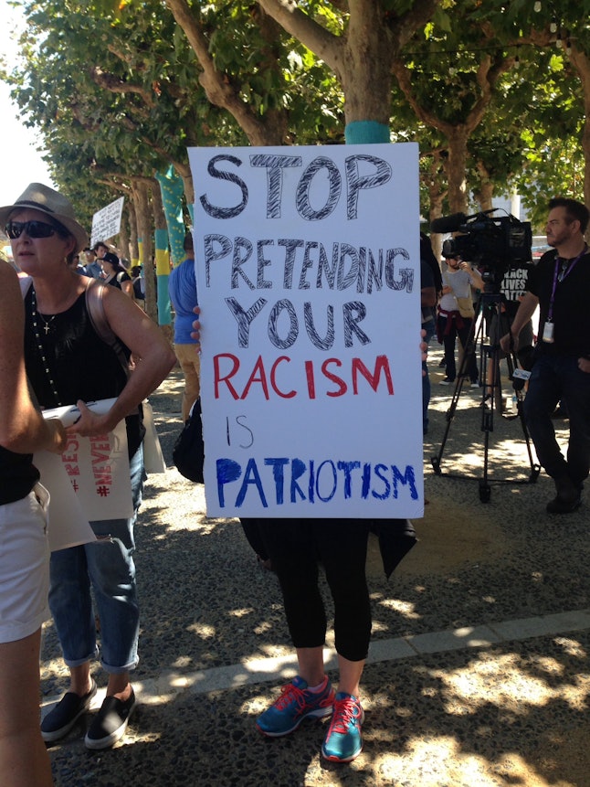 23 Signs At The Alamo Square Counter Protests In San Fransisco That Are