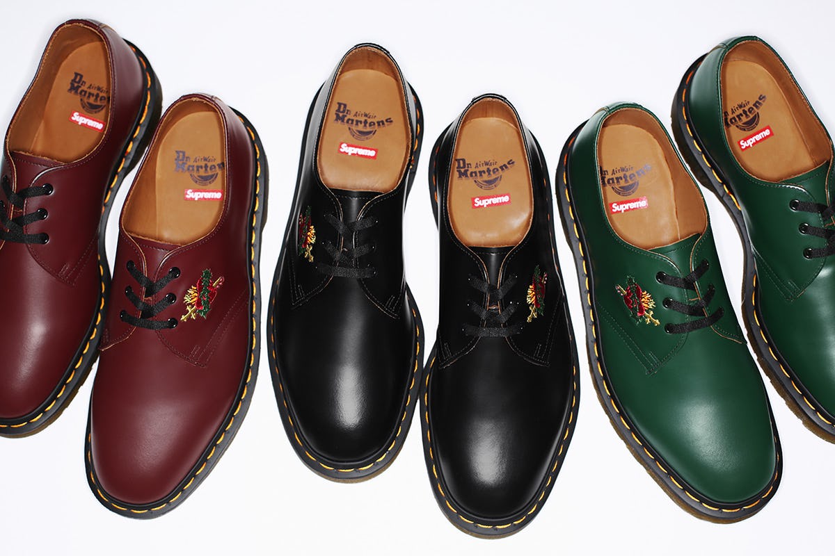 doc martens x supreme