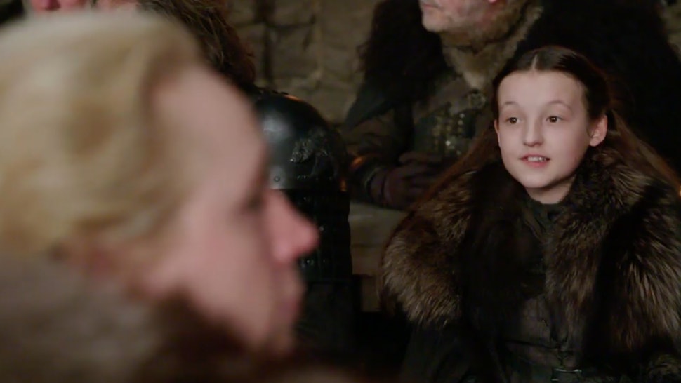 This Photo Of Young Brienne Lyanna Mormont On The Game Of