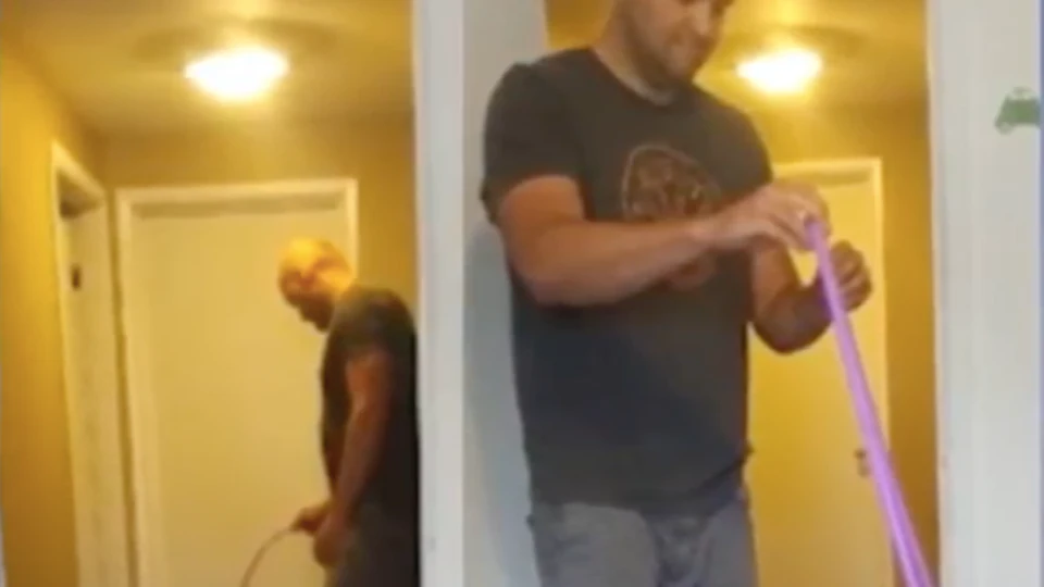 This Dad Discovered A Genius Way To Teach His Baby How To Walk