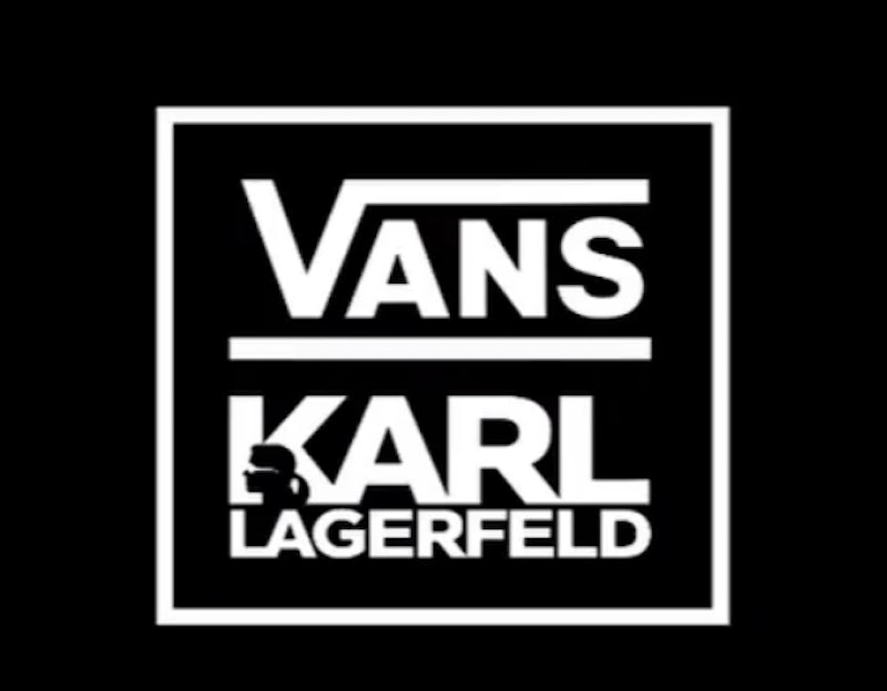 Vans x Karl Lagerfeld A Collection Teaser & Fans Still Don't Know How To Feel