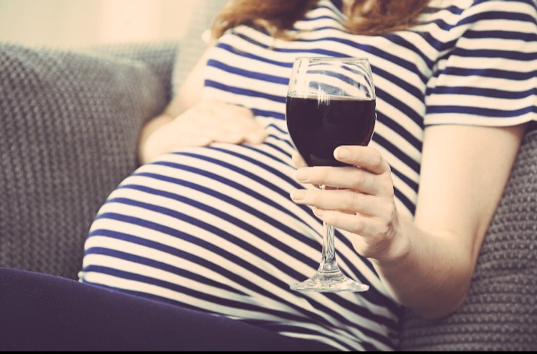 Can You Drink Red Wine When You're Pregnant? It's Time To Separate Fact