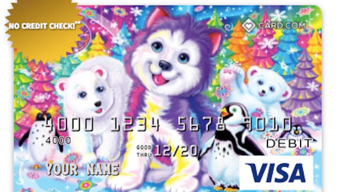 lisa frank card sleeves Lisa Frank Debit Card Cover