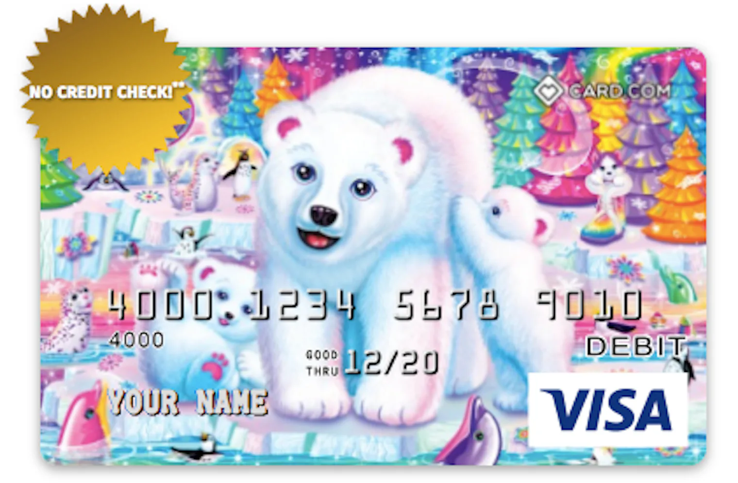 Lisa Frank Debit Cards Are Here To Give Your Wallet A Colorful Makeover Lisa Frank Debit Cards Are Here To Give Your Wallet A Colorful Makeover