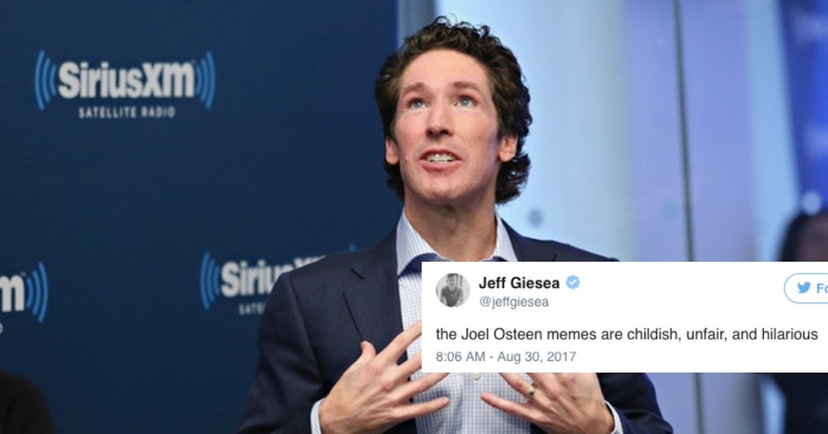 These 22 Joel Osteen Memes Brutally Tear Into His Response To Harvey