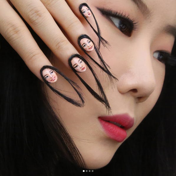 Hair Nails Are The Nail Art Trend You Never Knew You Needed To See