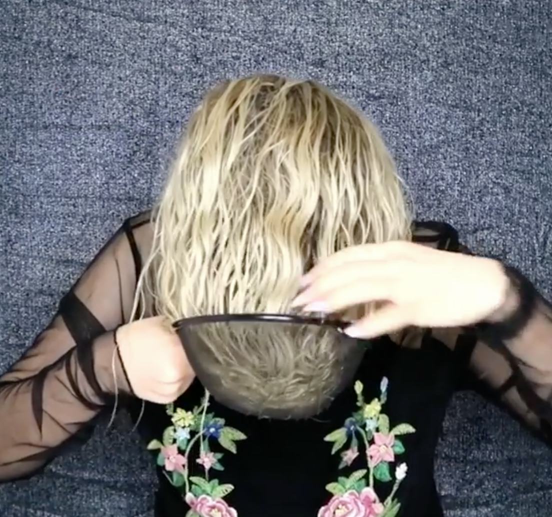 This Curly Hair Hack Involves A Kitchen Strainer & A Blow Dryer