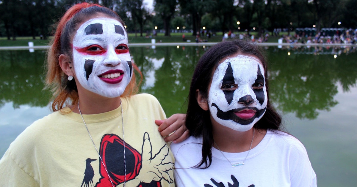 On September 16, around 1,500 Juggalos gathered in front of the Lincoln Mem...