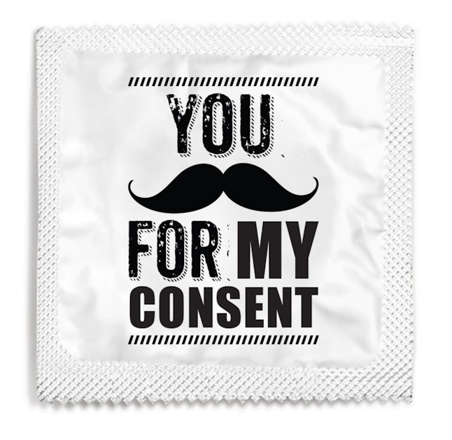 This Condom Wrapper Promoting Consent Unintentionally Promotes Not
