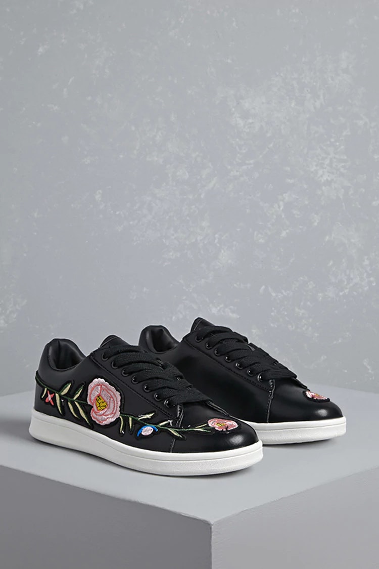 21 Embroidered Sneakers Under $50 That 