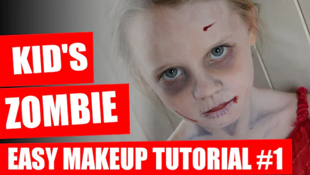 13 Non Scary Zombie Makeup For Kids For Halloween 13 Non Scary Zombie Makeup For Kids For Halloween