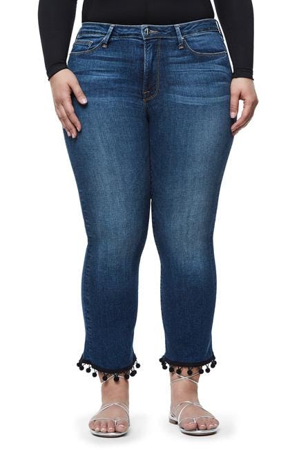 12 Plus Size Fringe Jeans To Help You Embrace Fall's Biggest Denim Trend