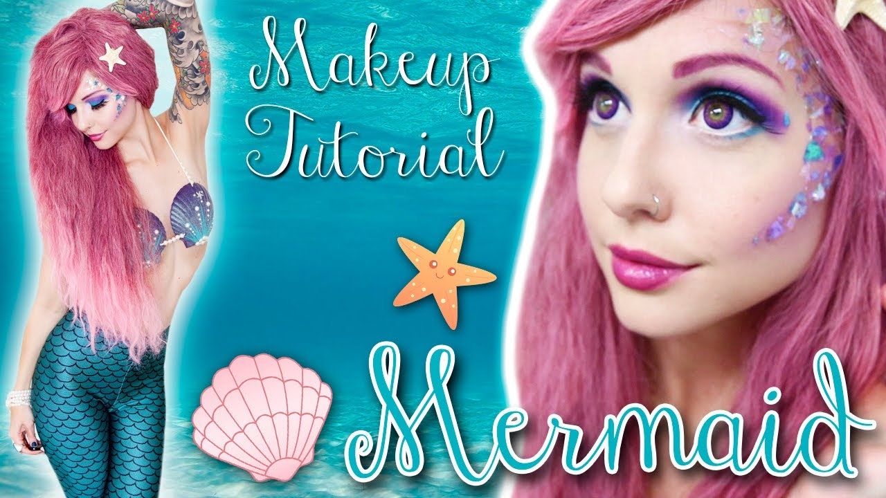 The only mermaid makeup tutorial you need this Halloween