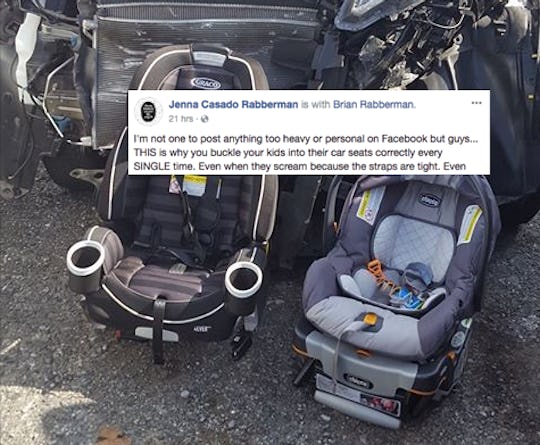 Graco car top seat accident