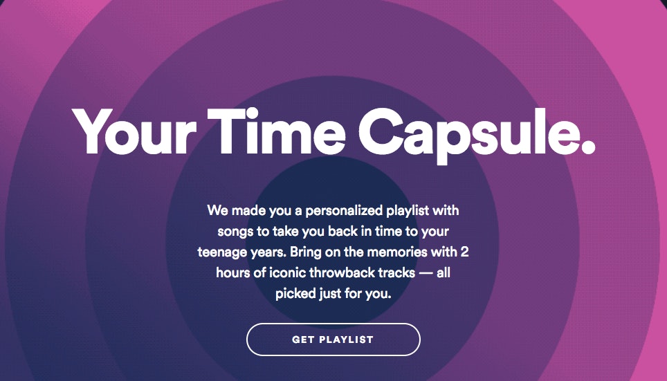 How To Find Your Time Capsule Playlist On Spotify Relive Your High School Glory Days