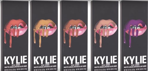 Kylie cosmetics New Fall Lip Kit colors.