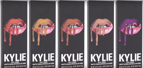 Kylie cosmetics New Fall Lip Kit colors.