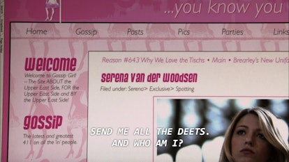 18 Clues That Prove Gossip Girl S True Identity From The Show S Premiere Episode