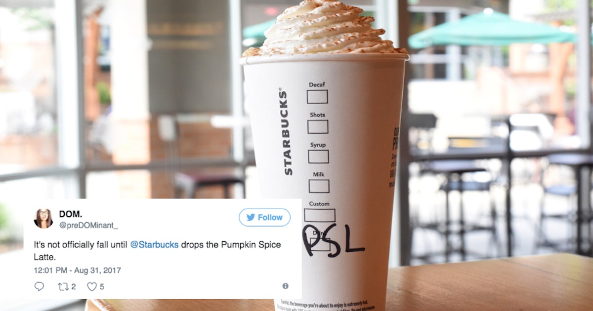 Memes Tweets About Starbucks Pumpkin Spice Latte Return That