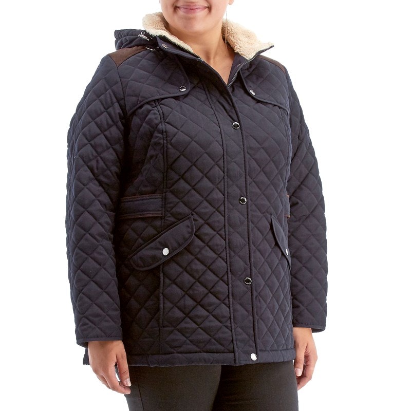 burlington women's plus size winter coats