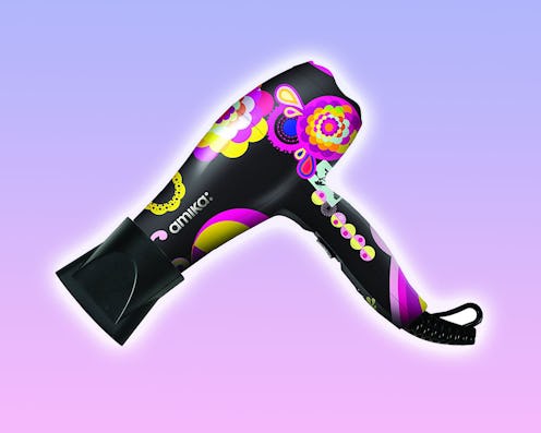 A Colorful Amika Mighty Mini Dryer